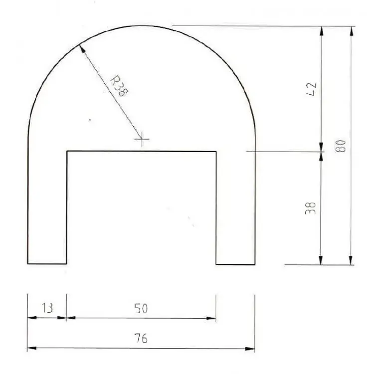 Gumový kryt obrubníka zelený